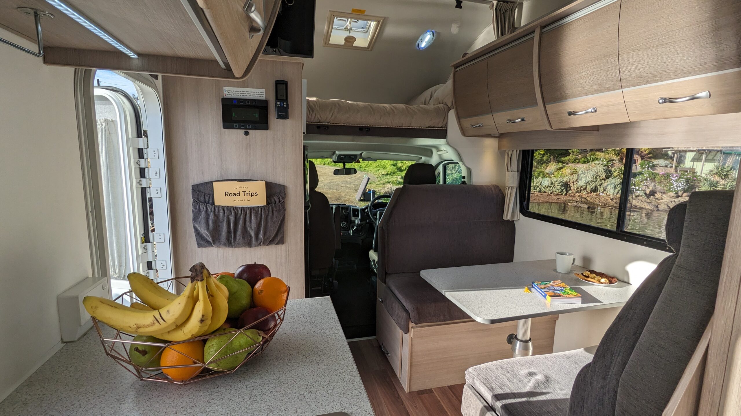 Cruisin Seeker dinette | Campers Down Under