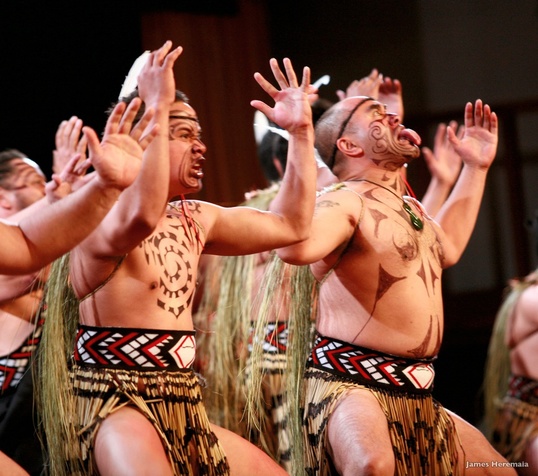 Maori haka Nieuw-Zeeland