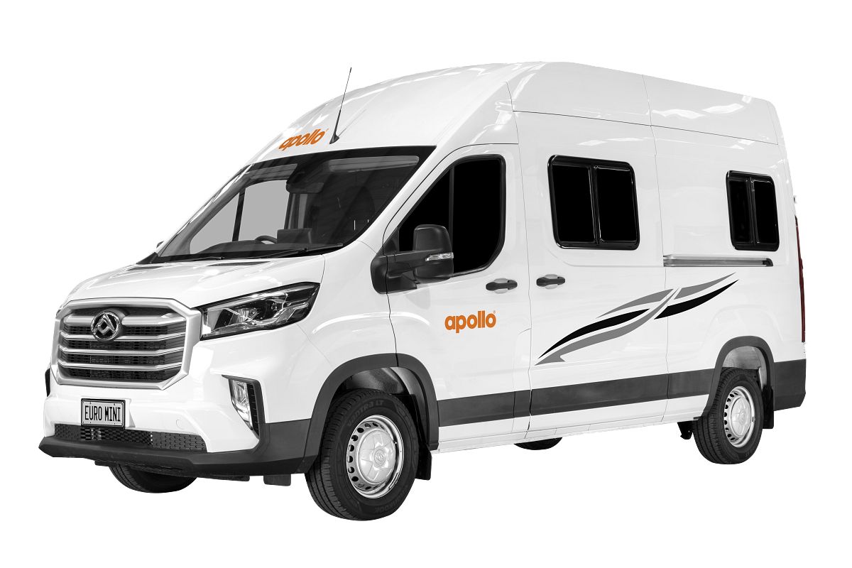 Apollo Euro Mini cutout | Campers Down Under