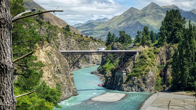 Nieuw-Zeeland Zuidereiland Waiau rivier
