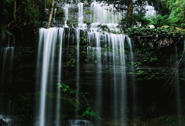 Russell Falls, Tasmanië | Campers Down Under