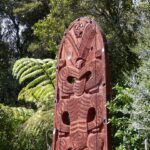 Nieuw-Zeeland Maori Houtsnijwerk