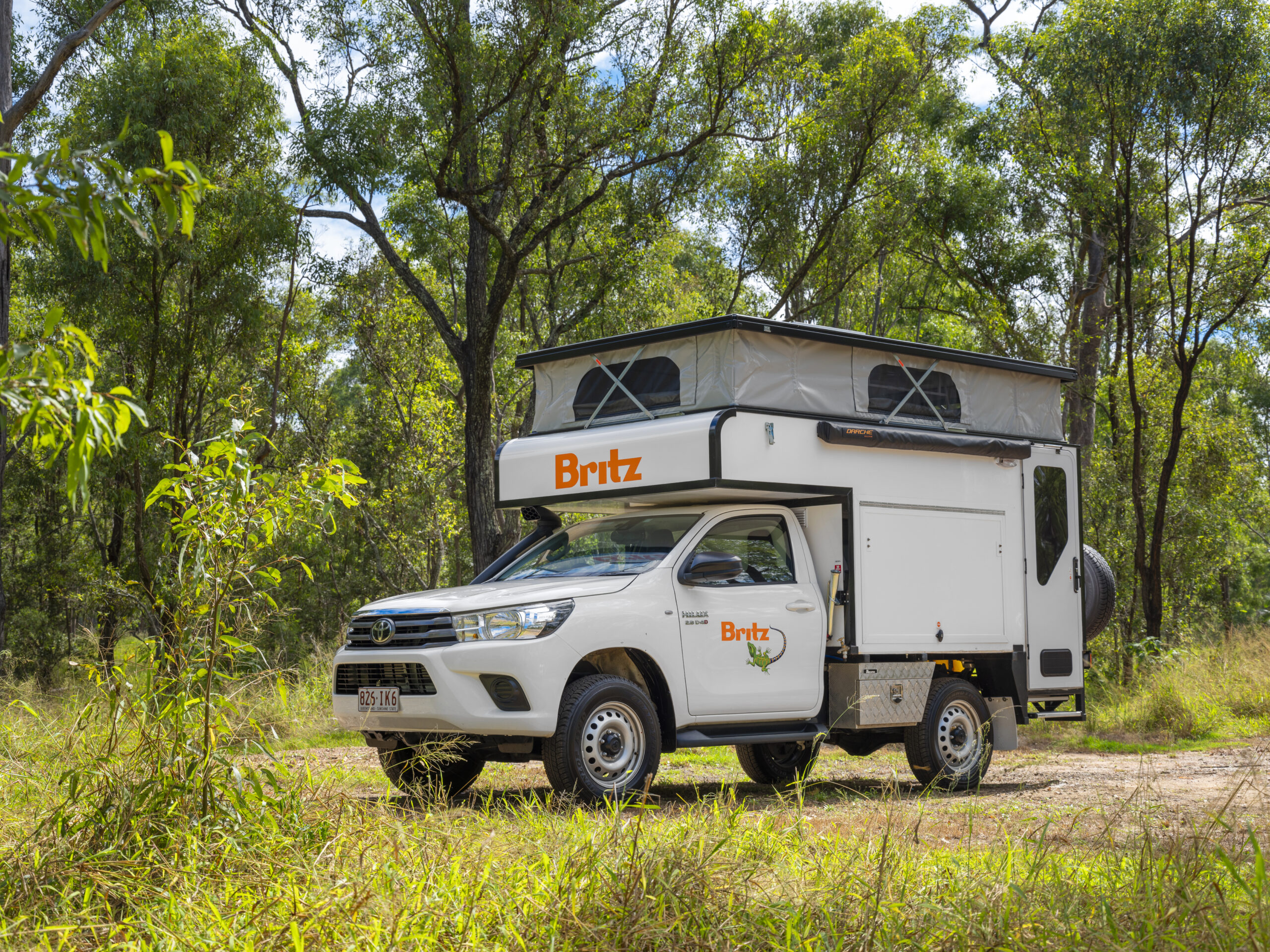 Britz Maverick 4wd pop up tent Britz Maverick 4wd | Campers Down Under