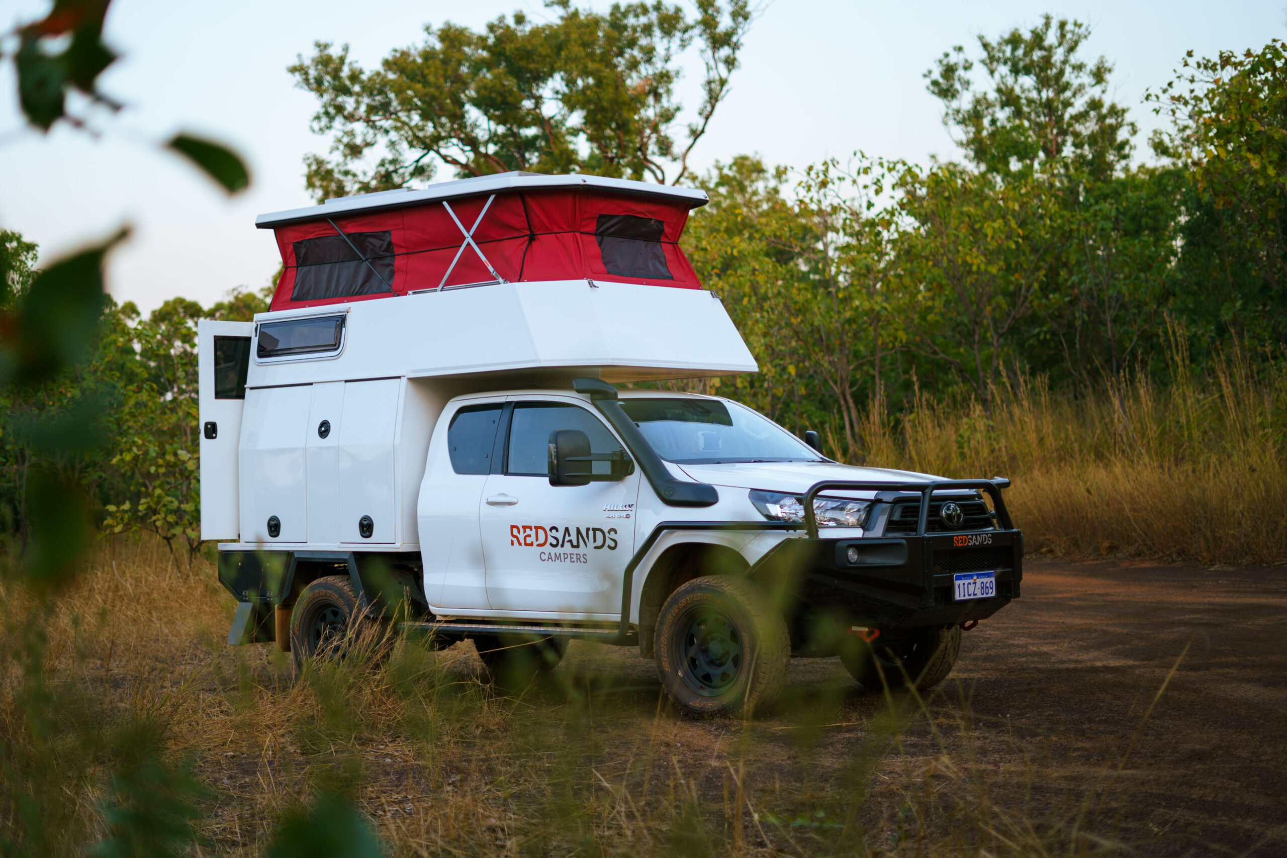 RedSands The Wanderer 4wd camper huren | Campers Down Under