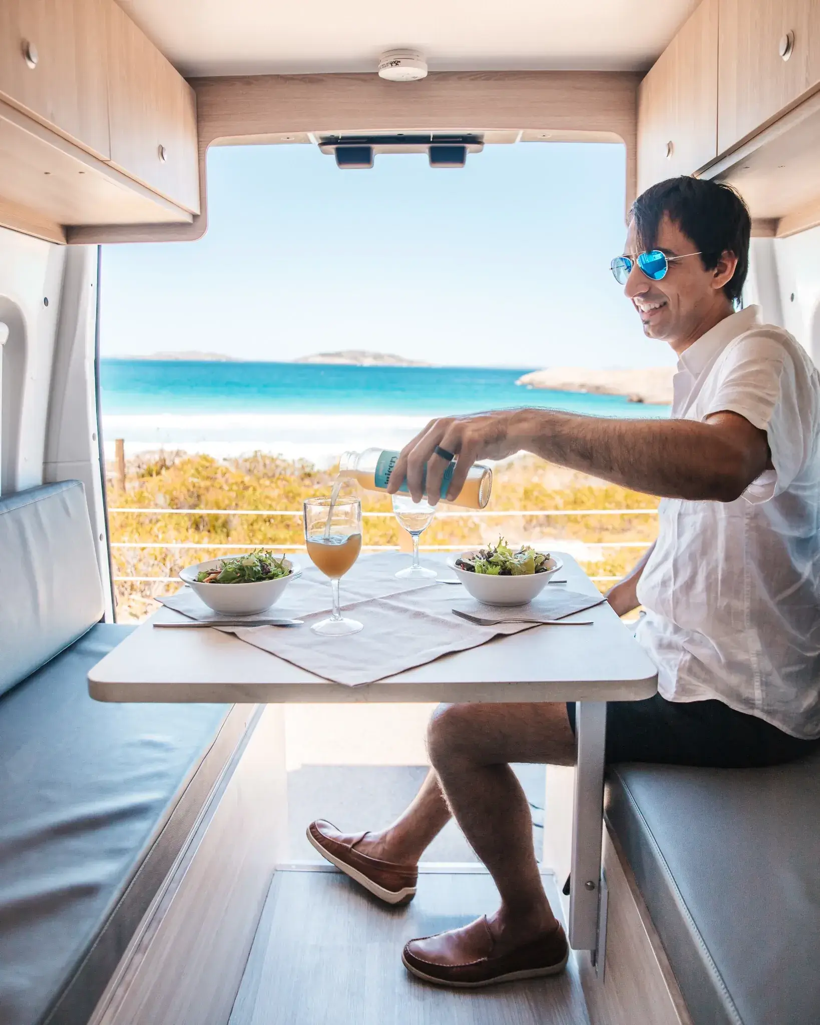 Britz Trailblazer zithoek | Campers Down Under