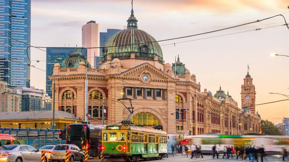Melbourne centraal station | Campers Down Under