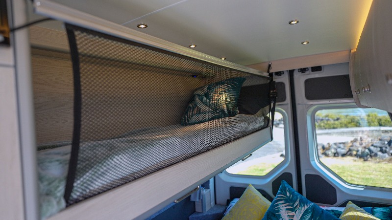 Wendekreisen Koru Star 3 Freedom bed boven | Campers Down Under