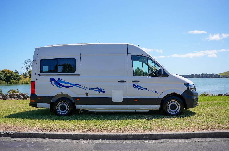 Wendekreisen Koru Star 3 Freedom zijkant | Campers Down Under