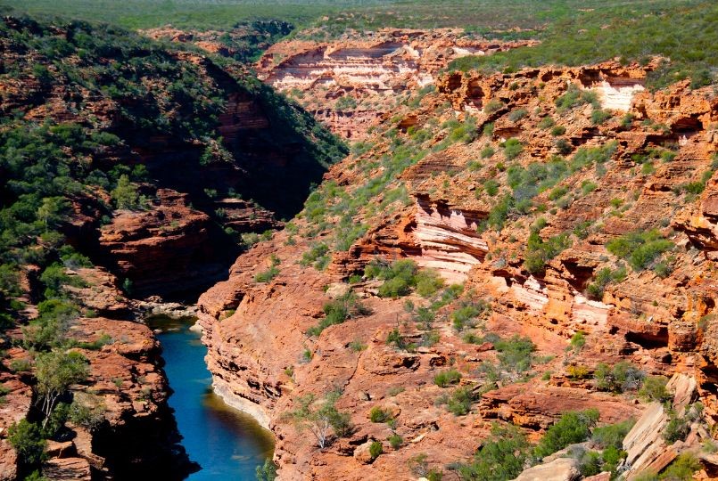 Murchison River Gorge Kalbarri Murchison River Gorge Kalbarri | Campers Down Under