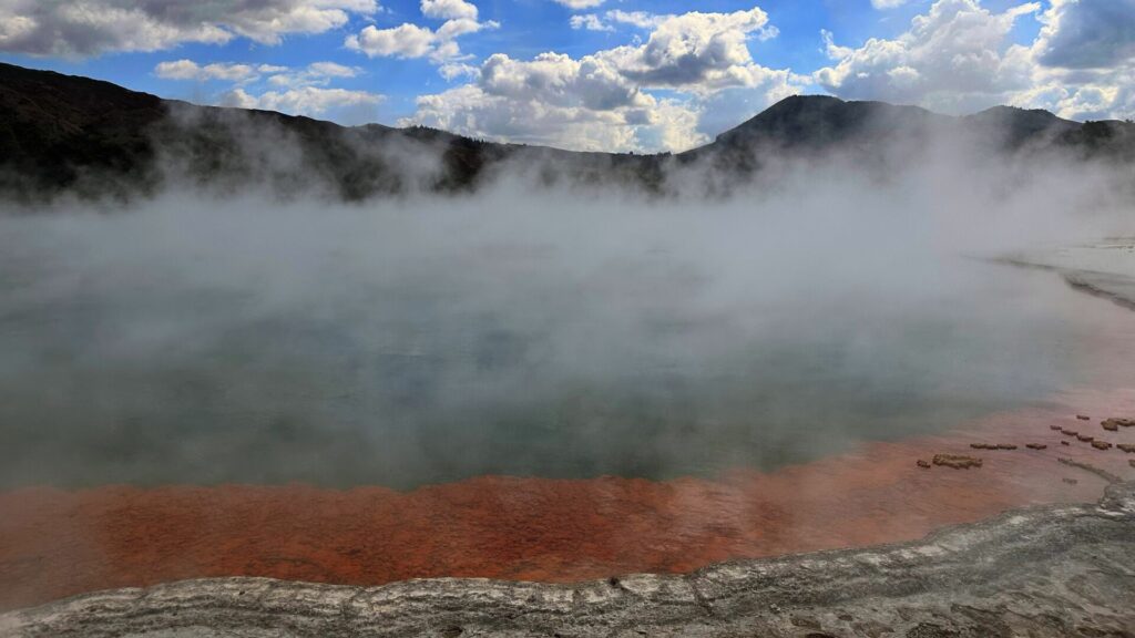 Champagne Pool in Waiotapu Rotorua