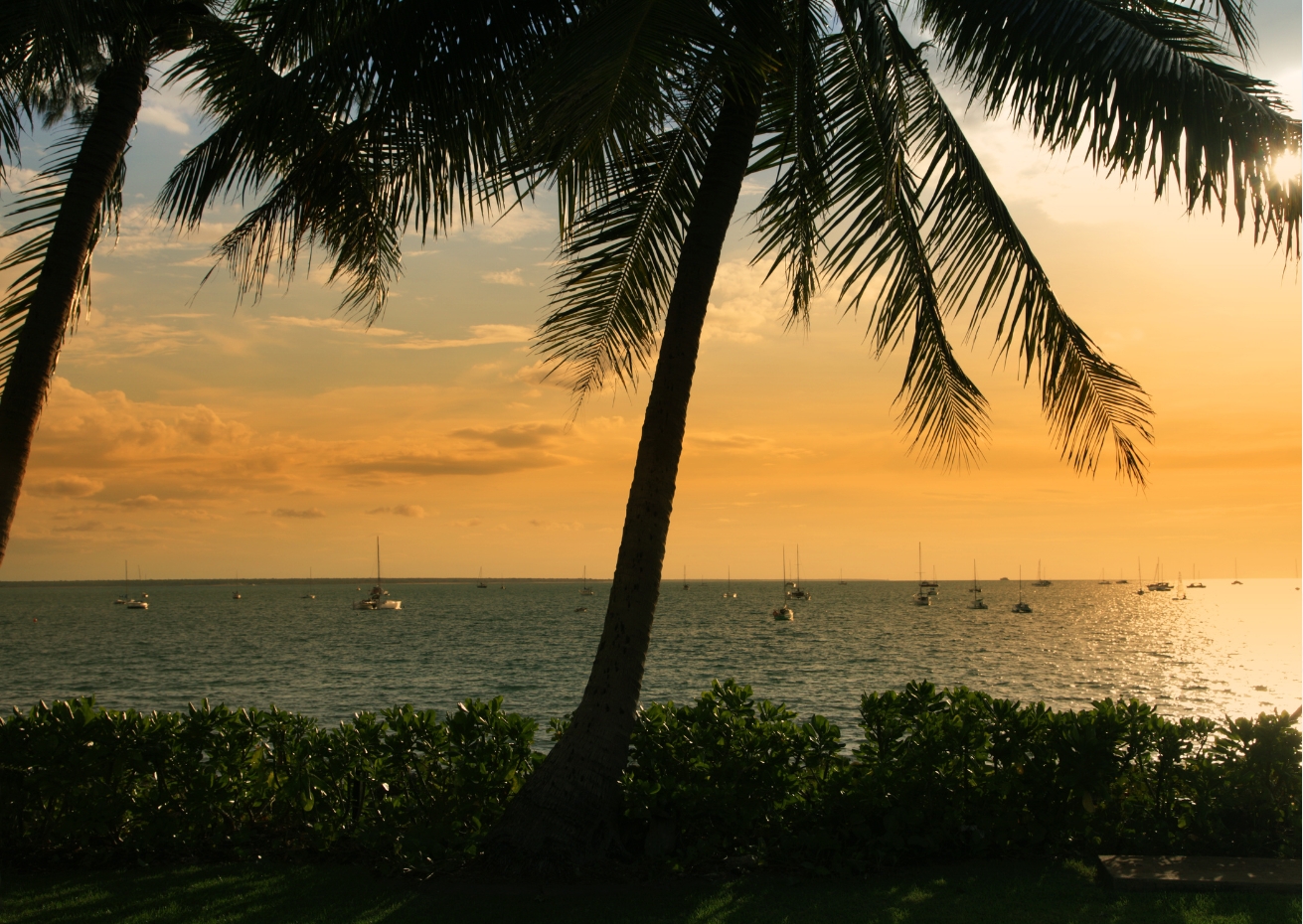 Darwin ocean view sunset | Campers Down Under