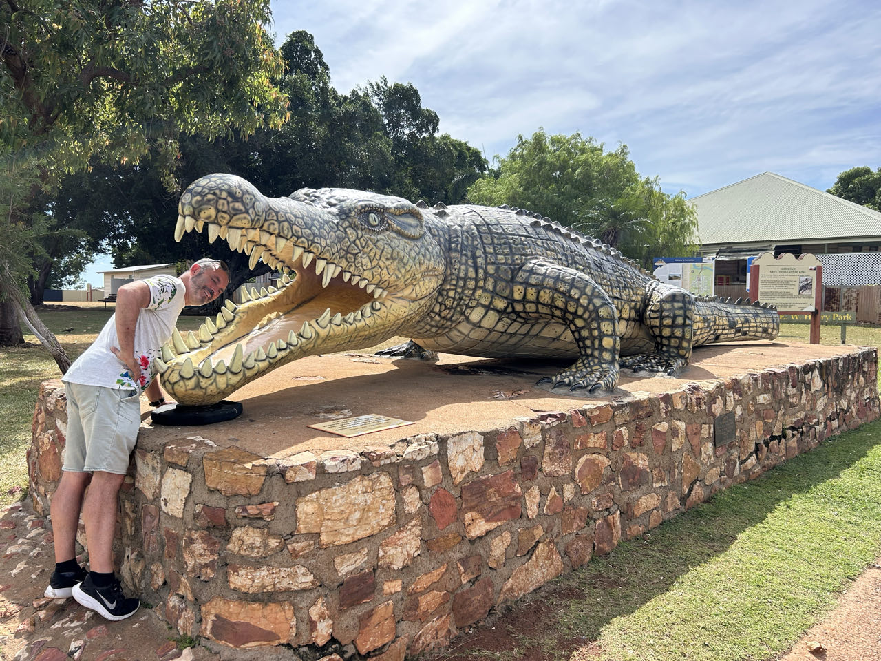 Peter grootste krokodil | Campers Down Under