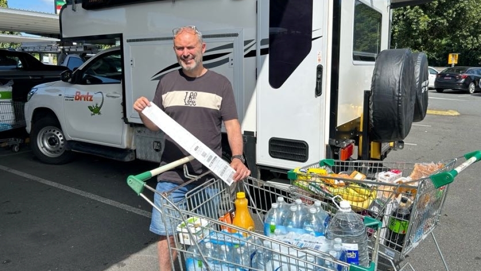 Eerste boodschappen | Campers Down Under