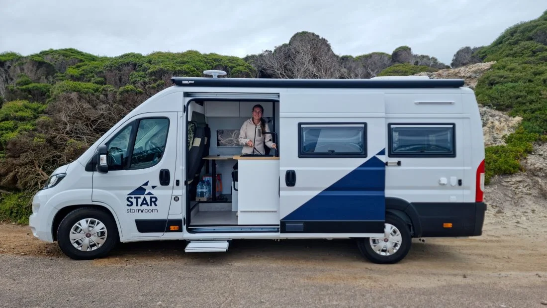 Star RV - Polaris 2 Star RV - Polaris 2 - zijaanzicht - Campers Down Under