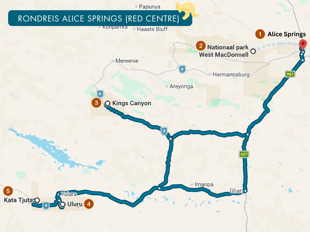 Rondreis Alice Springs (Red Centre) | Campers Down Under
