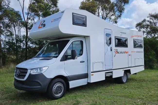 Leisure Rent Deluxe motorhome | Campers Down Under