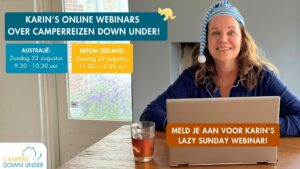 Lazy Sunday Webinar 23 augustus 2026 | Campers Down Under